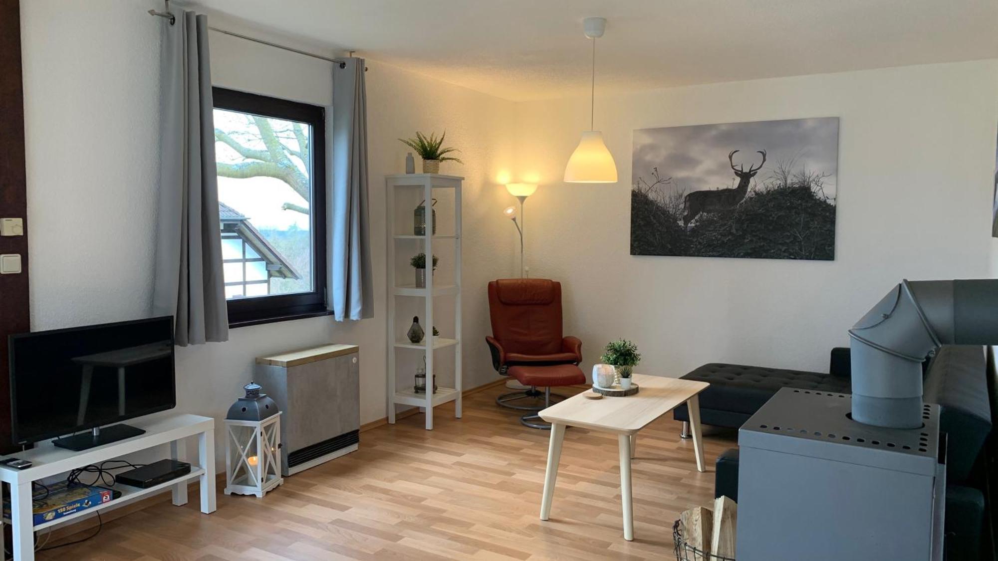 Ferienwohnung Mimo Direkt Am Waldrand Frankenau 外观 照片