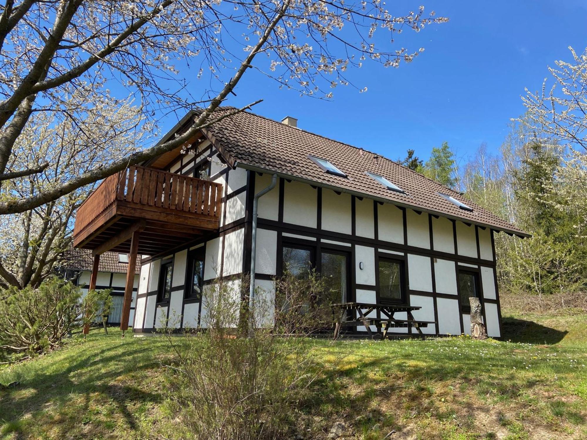 Ferienwohnung Mimo Direkt Am Waldrand Frankenau 外观 照片