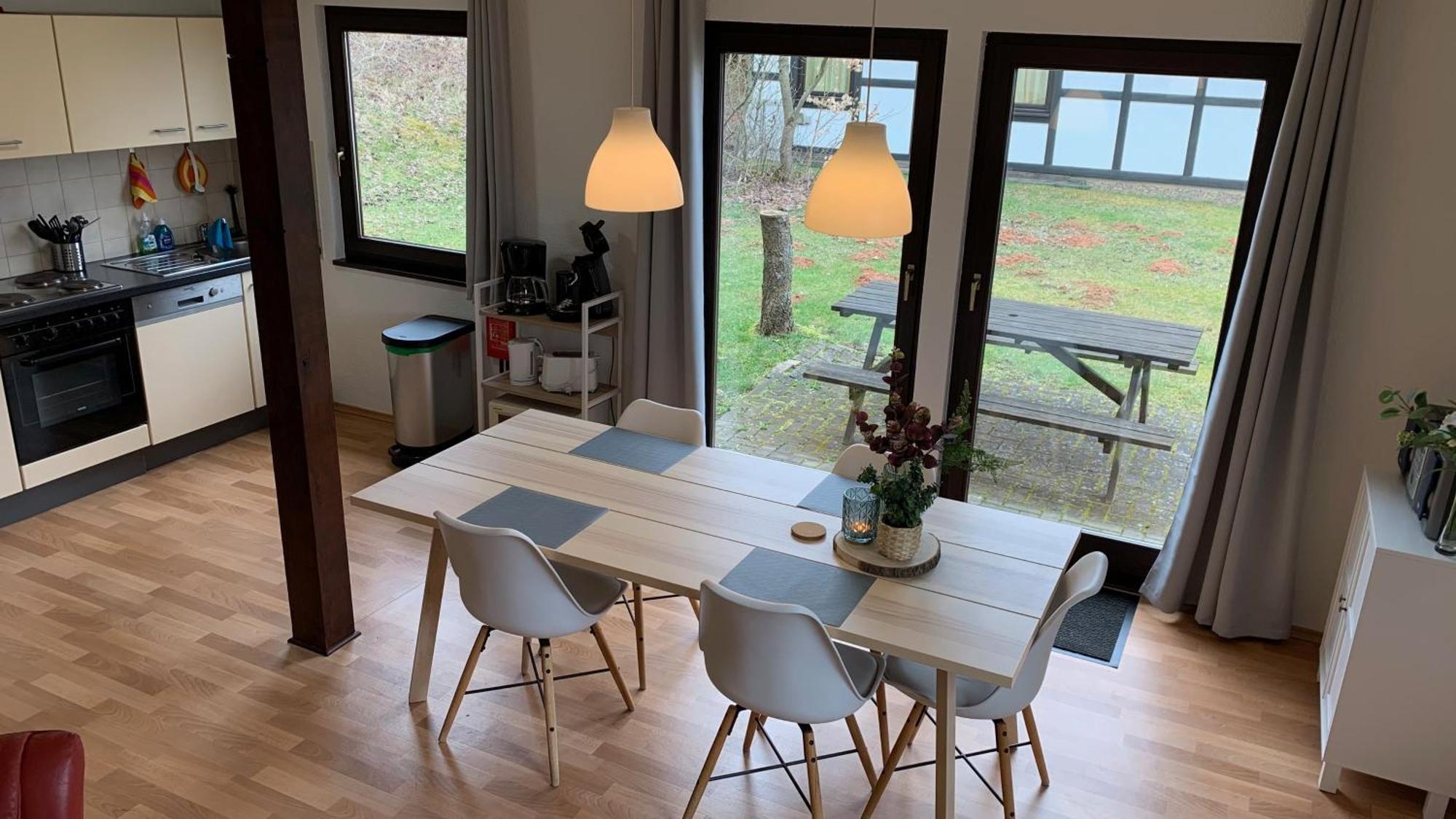 Ferienwohnung Mimo Direkt Am Waldrand Frankenau 外观 照片